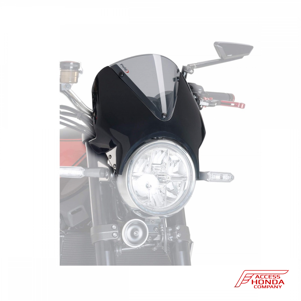 Передний обтекатель (Черный матовый) Puig с ветровым стеклом для Honda CB1100EX 2017- Передний обтекатель (Черный матовый) Puig с ветровым стеклом для Honda CB1100EX 2017-