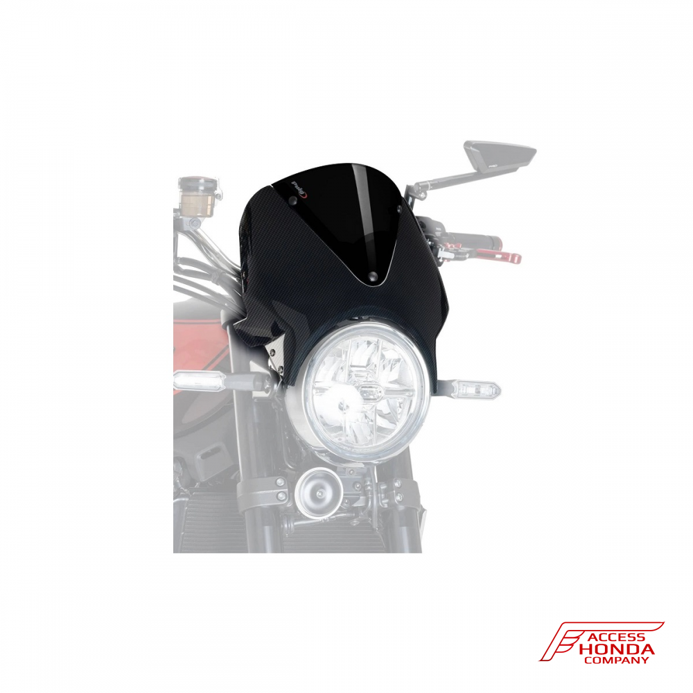 Передний обтекатель (Carbon Look) с ветровым стеклом Puig для мотоциклов Honda Передний обтекатель (Carbon Look) с ветровым стеклом Puig для мотоциклов Honda