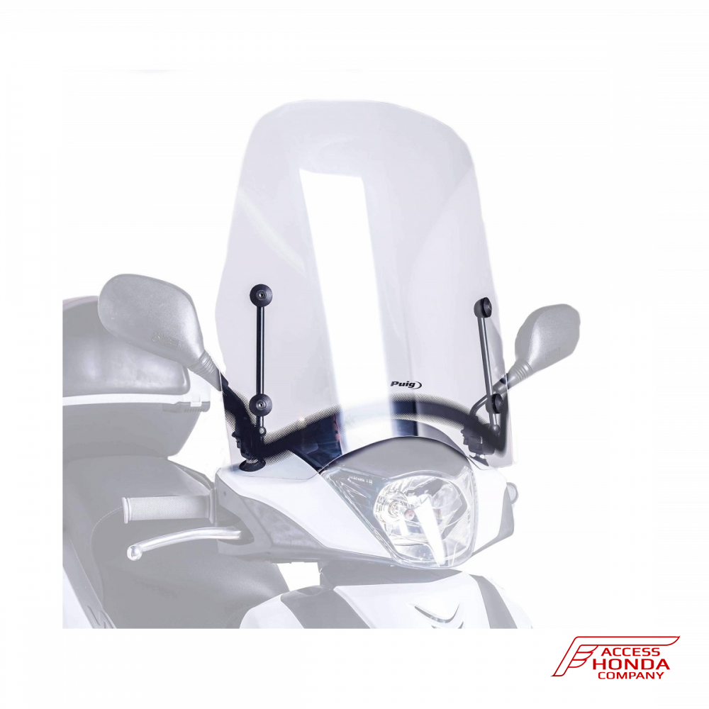 Прозрачное ветровое стекло Puig для Honda SH 125i / SH 150i 2009-2012 Прозрачное ветровое стекло Puig для Honda SH 125i / SH 150i 2009-2012