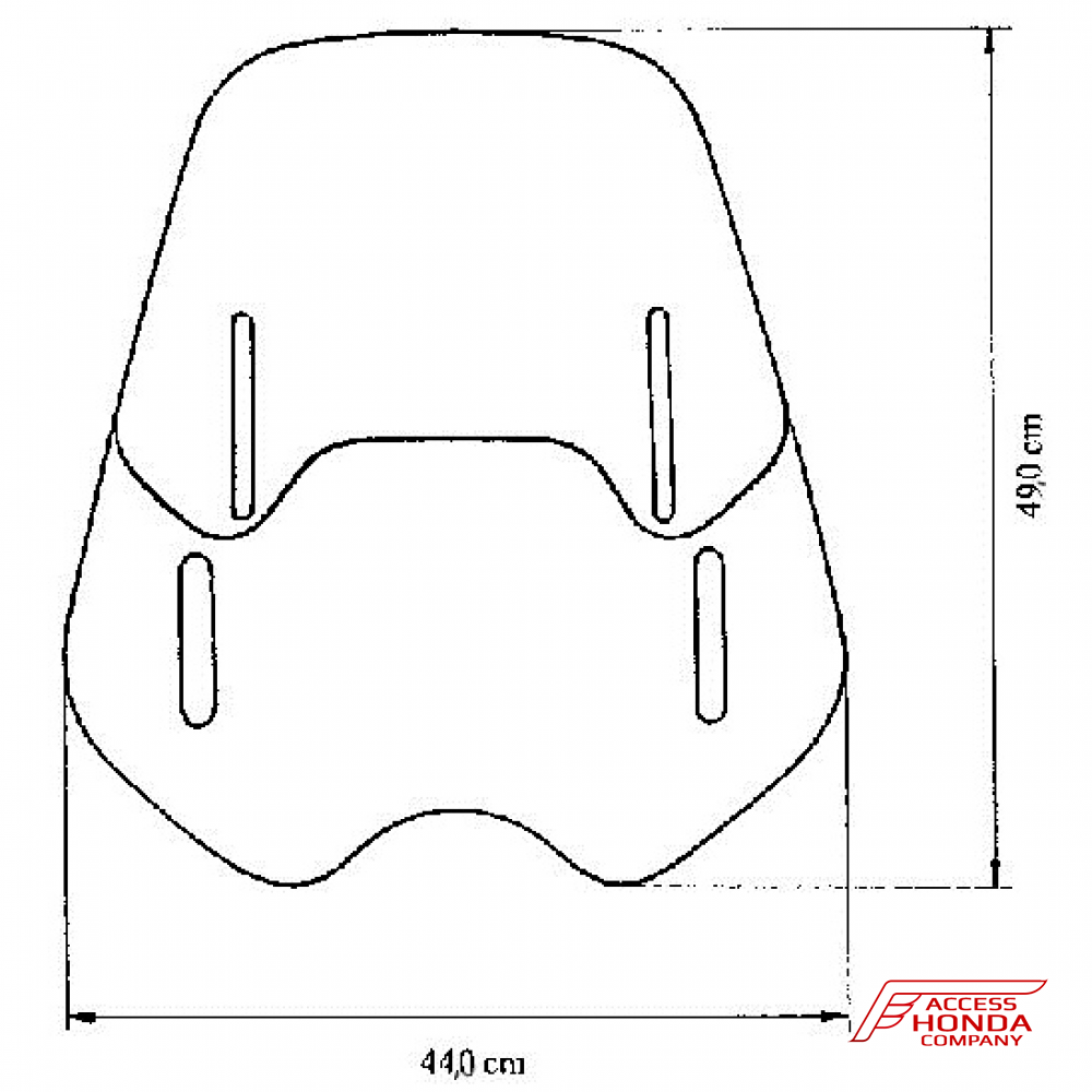 Регулируемое ветровое стекло MRA Vario-Screen для мотоцикла Honda CB1100/EX '10-'16 Регулируемое ветровое стекло MRA Vario-Screen для мотоцикла Honda CB1100/EX '10-'16