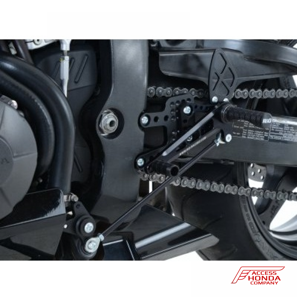 Регулируемые подножки R&G для мотоцикла Honda CBR600RR '03-'16 Регулируемые подножки R&G для мотоцикла Honda CBR600RR '03-'16