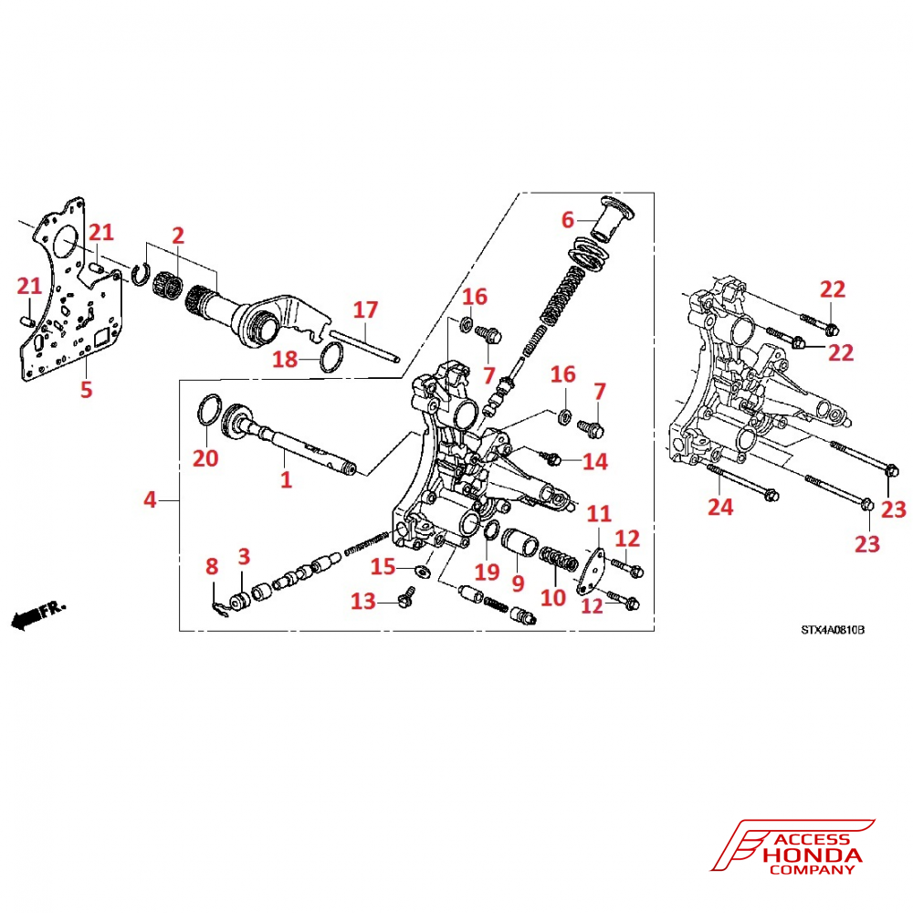 Регулятор АКПП для Acura MDX 2 Регулятор АКПП для Acura MDX 2