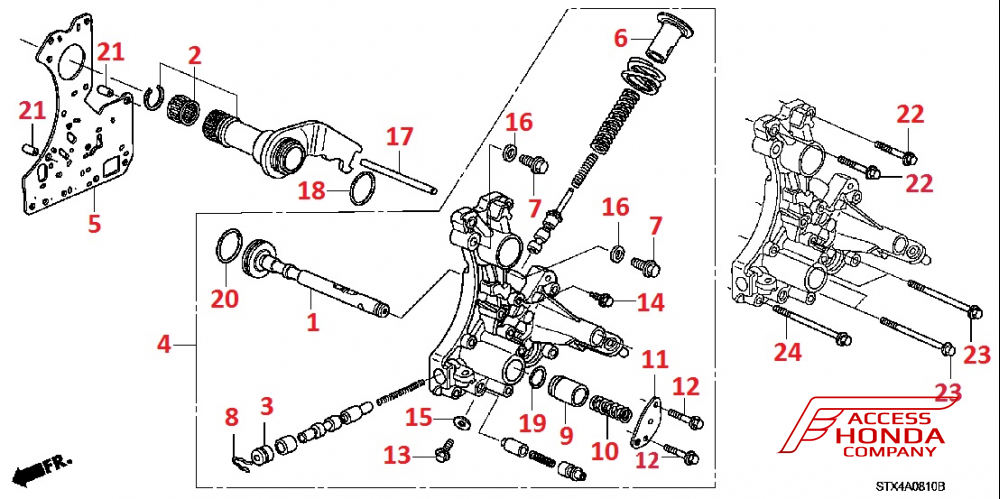 Регулятор АКПП для Acura MDX 2 Регулятор АКПП для Acura MDX 2