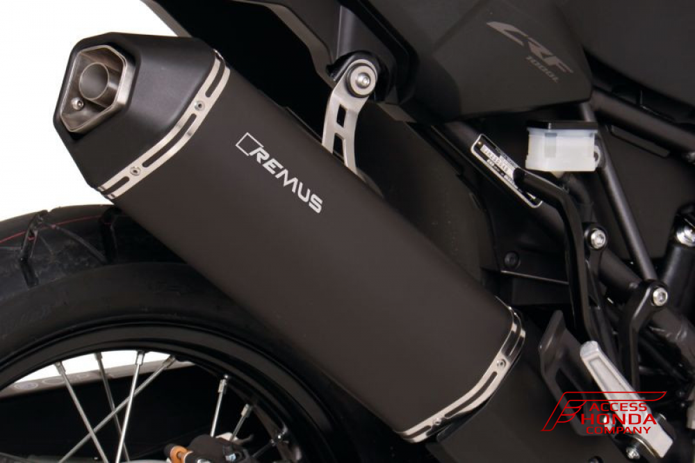 Глушитель Remus Okami (Сталь черный) для мотоцикла Honda CRF1000L Africa Twin Глушитель Remus Okami (Сталь черный) для мотоцикла Honda CRF1000L Africa Twin