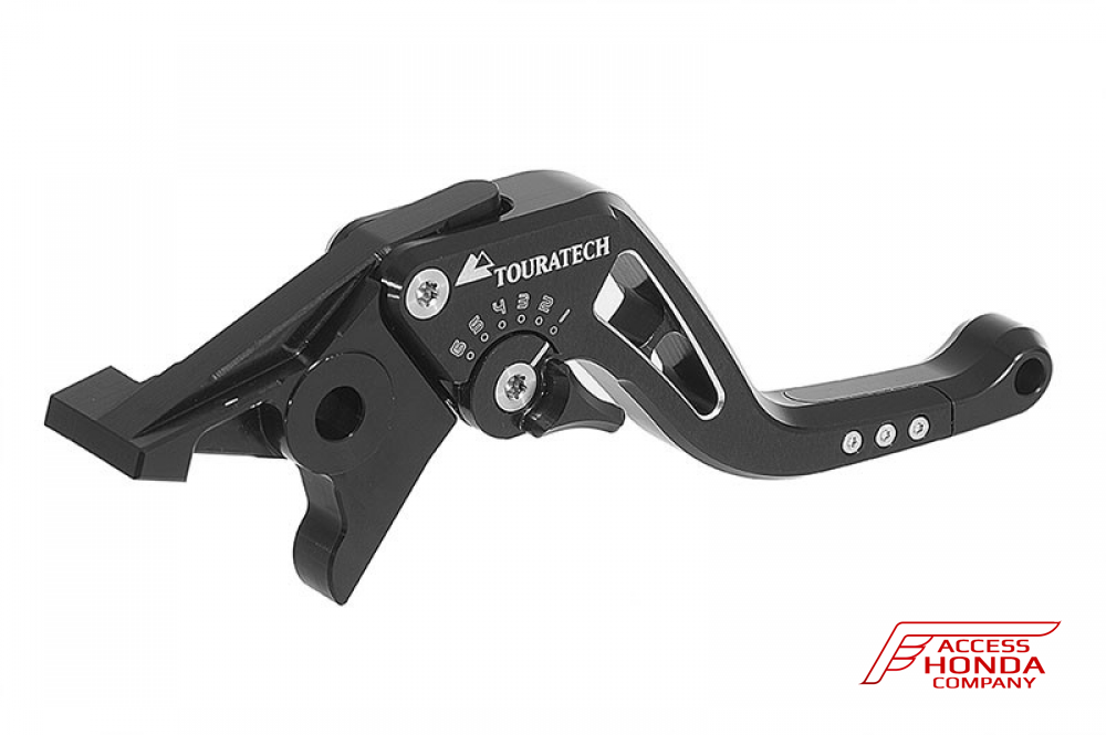 Комплект регулируемых укороченных рычагов Touratech (черные) для мотоцикла Honda CRF1000L Africa Twin Комплект регулируемых укороченных рычагов Touratech (черные) для мотоцикла Honda CRF1000L Africa Twin