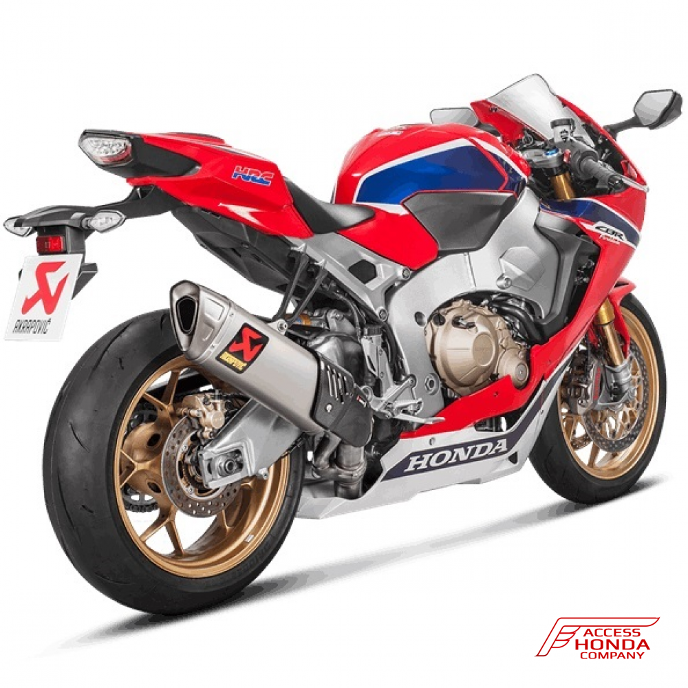 Выхлопная система Akrapovic Titanium Slip-On для Honda CBR1000RR ABS 2017-2019 Выхлопная система Akrapovic Titanium Slip-On для Honda CBR1000RR ABS 2017-2019