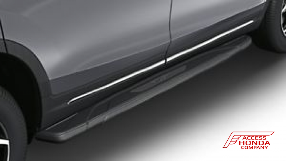 Пороги Honda Pilot 3 (черный) Пороги Honda Pilot 3 (черный)