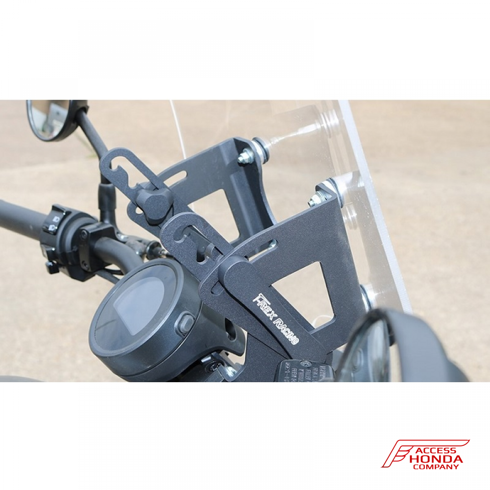 Регулируемое ветровое стекло T-rex Racing для Honda Rebel 300 / 500 ABS / Non ABS 2017 - 2020 Регулируемое ветровое стекло T-rex Racing для Honda Rebel 300 / 500 ABS / Non ABS 2017 - 2020