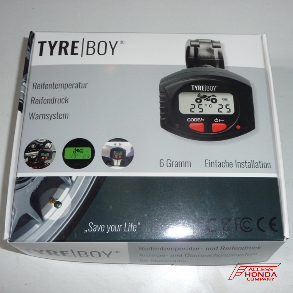 Система контроля давления в шинах TyreBoy для мотоцикла Honda Система контроля давления в шинах TyreBoy для мотоцикла Honda