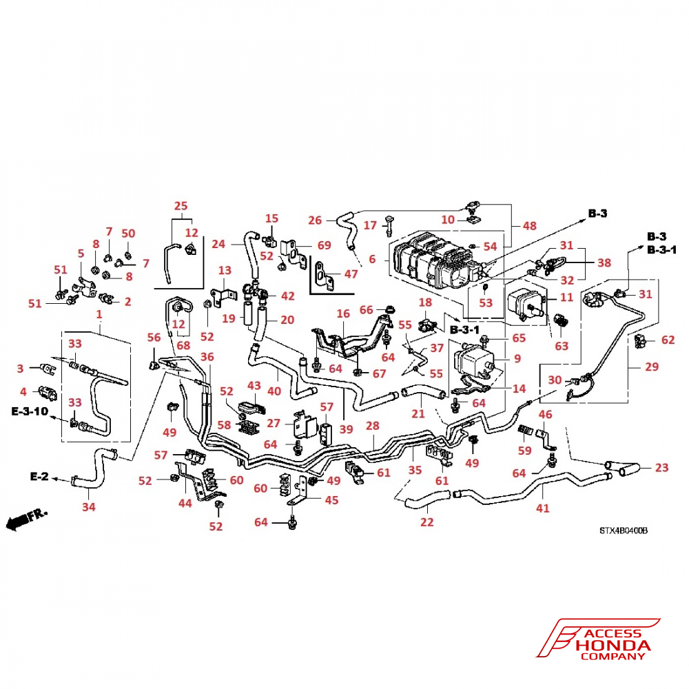 Топливопровод для ACURA MDX 2 Топливопровод для ACURA MDX 2