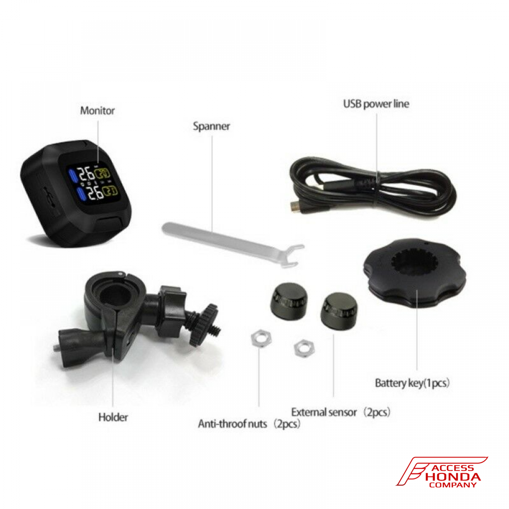 Система контроля давления в шинах TPMS для мотоцикла Honda Система контроля давления в шинах TPMS для мотоцикла Honda