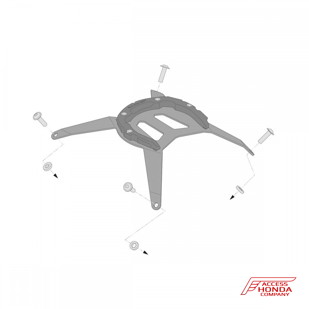 Крепление SW-MOTECH PRO для сумок на бак на Honda CRF1100L Africa Twin SD08 (19-21) Крепление SW-MOTECH PRO для сумок на бак на Honda CRF1100L Africa Twin SD08 (19-21)