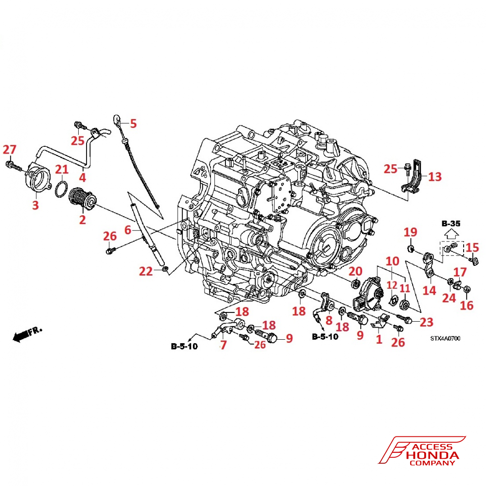 Трубки, датчики, фильтр и комплектующие АКПП для Acura MDX 2 Трубки, датчики, фильтр и комплектующие АКПП для Acura MDX 2