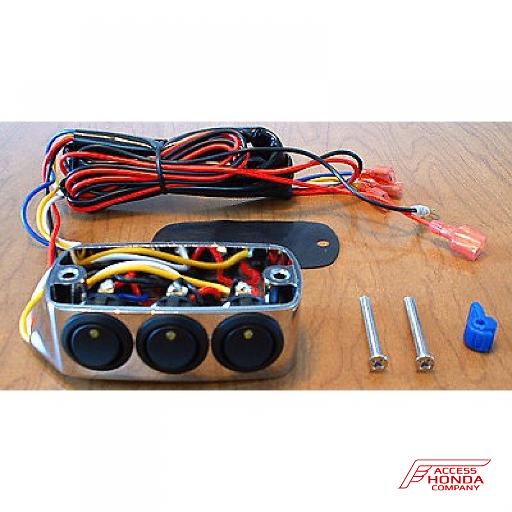 Накладка с кнопками на бачок сцепления и тормоза для мотоцикла Honda Накладка с кнопками на бачок сцепления и тормоза для мотоцикла Honda