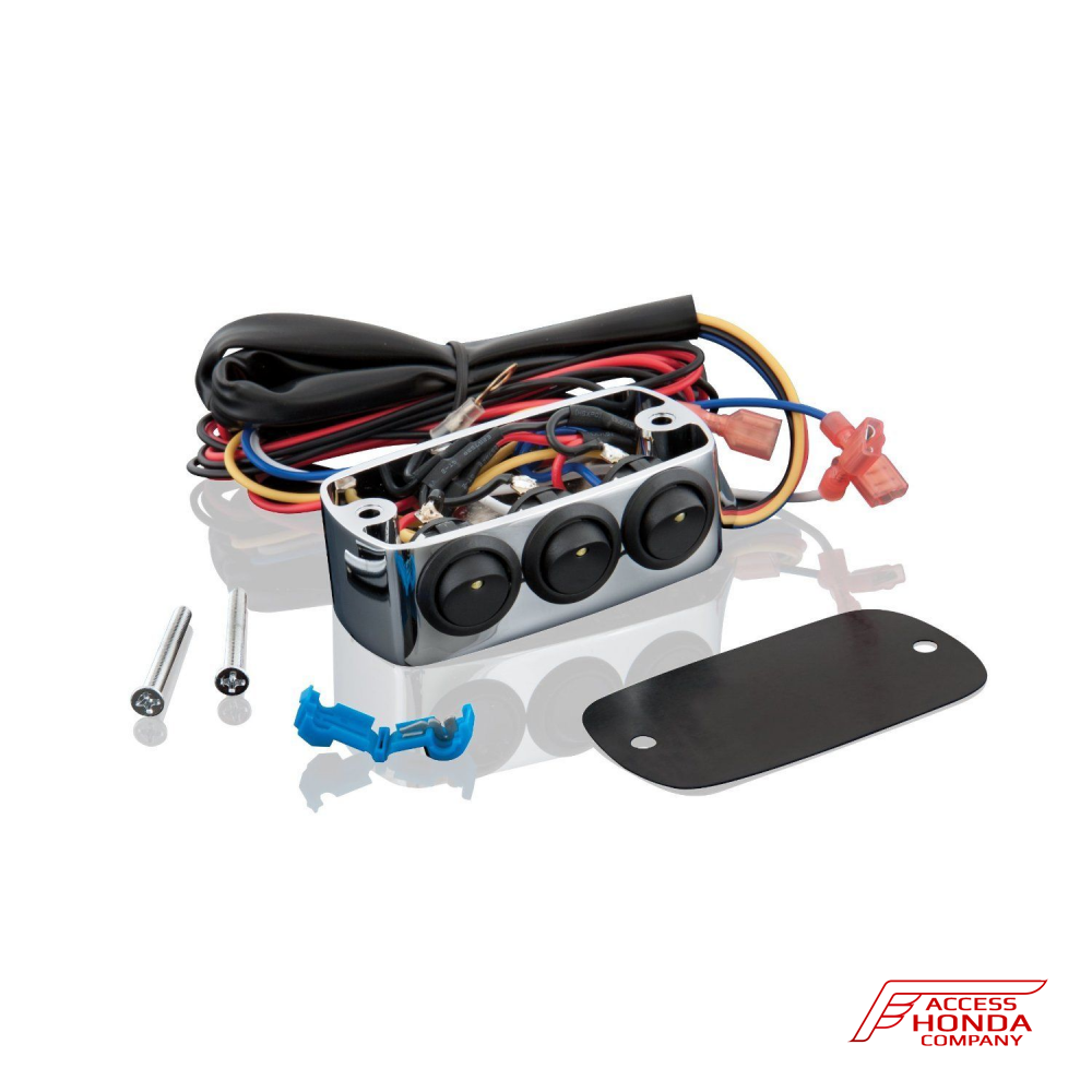 Накладка с кнопками на бачок сцепления и тормоза для мотоцикла Honda Накладка с кнопками на бачок сцепления и тормоза для мотоцикла Honda