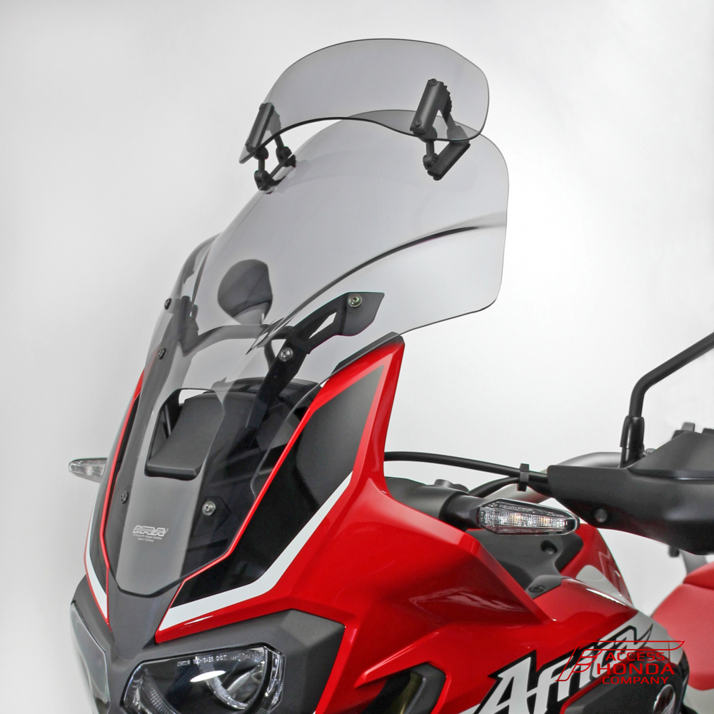 Туристическое ветровое стекло со спойлером MRA для мотоцикла Honda CRF1000L Africa Twin Туристическое ветровое стекло со спойлером MRA для мотоцикла Honda CRF1000L Africa Twin