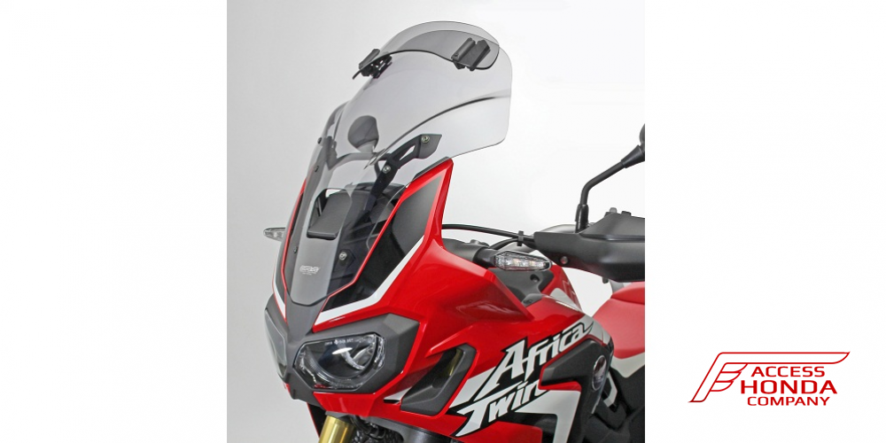 Туристическое ветровое стекло со спойлером MRA для мотоцикла Honda CRF1000L Africa Twin Туристическое ветровое стекло со спойлером MRA для мотоцикла Honda CRF1000L Africa Twin