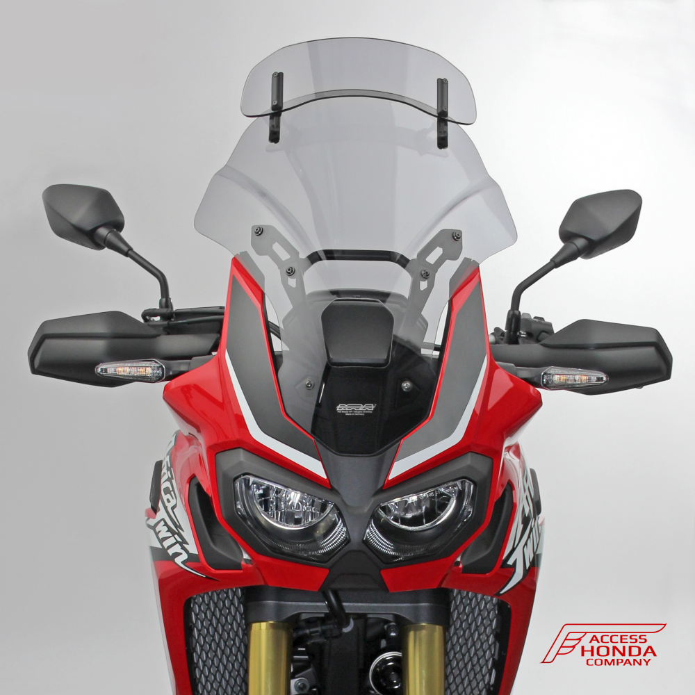 Туристическое ветровое стекло со спойлером MRA для мотоцикла Honda CRF1000L Africa Twin Туристическое ветровое стекло со спойлером MRA для мотоцикла Honda CRF1000L Africa Twin