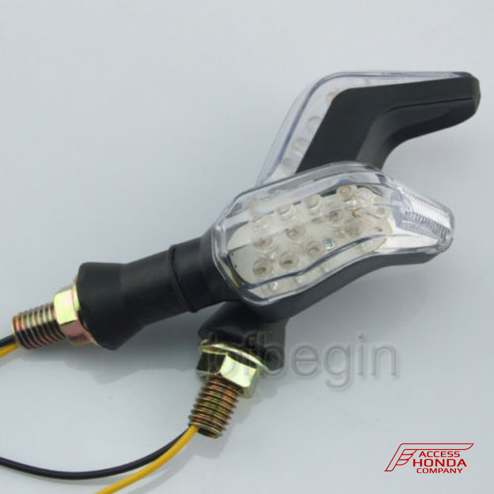 Универсальные светодиодные поворотники для мотоцикла Honda (2 шт.) Универсальные светодиодные поворотники для мотоцикла Honda (2 шт.)