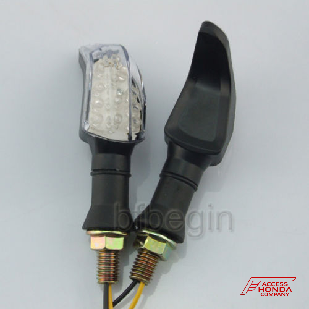 Универсальные светодиодные поворотники для мотоцикла Honda (2 шт.) Универсальные светодиодные поворотники для мотоцикла Honda (2 шт.)