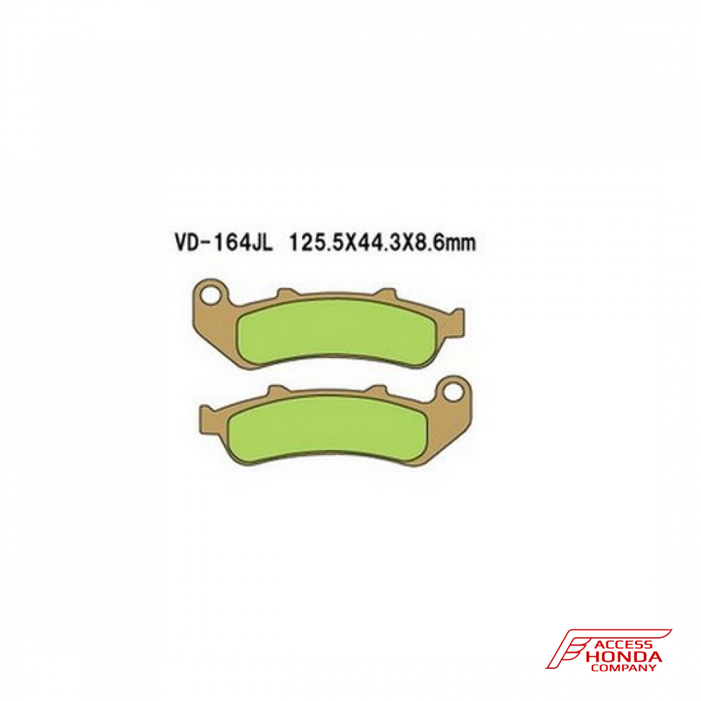 Тормозные колодки VESRAH VD 164JL для мотоциклов Honda Тормозные колодки VESRAH VD 164JL для мотоциклов Honda