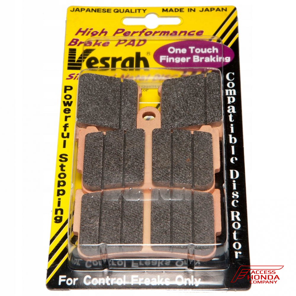 Тормозные передние колодки VESRAH VD 179JL для мотоцикла Honda Тормозные передние колодки VESRAH VD 179JL для мотоцикла Honda