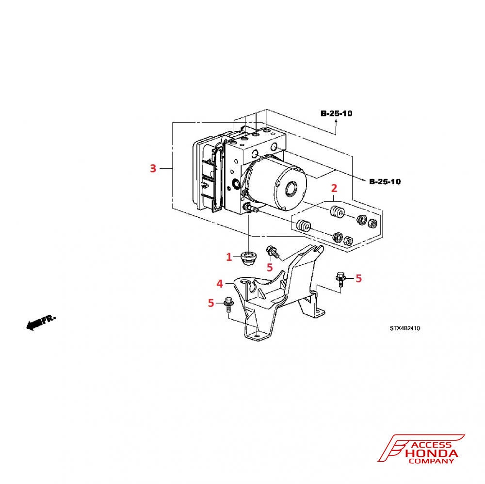 VSA Модулятор для Acura MDX 2 VSA Модулятор для Acura MDX 2