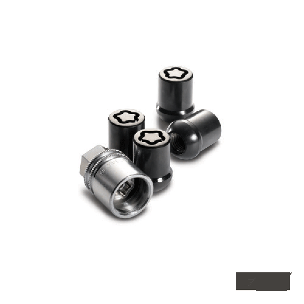 Секретные гайки чёрные Секретные гайки чёрные