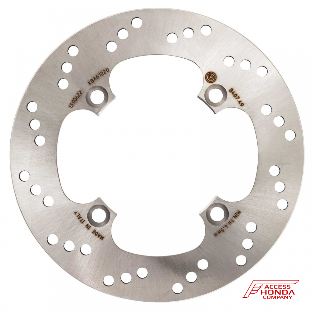 Задний тормозной диск Brembo® Serie Oro для мотоцикла Honda Задний тормозной диск Brembo® Serie Oro для мотоцикла Honda