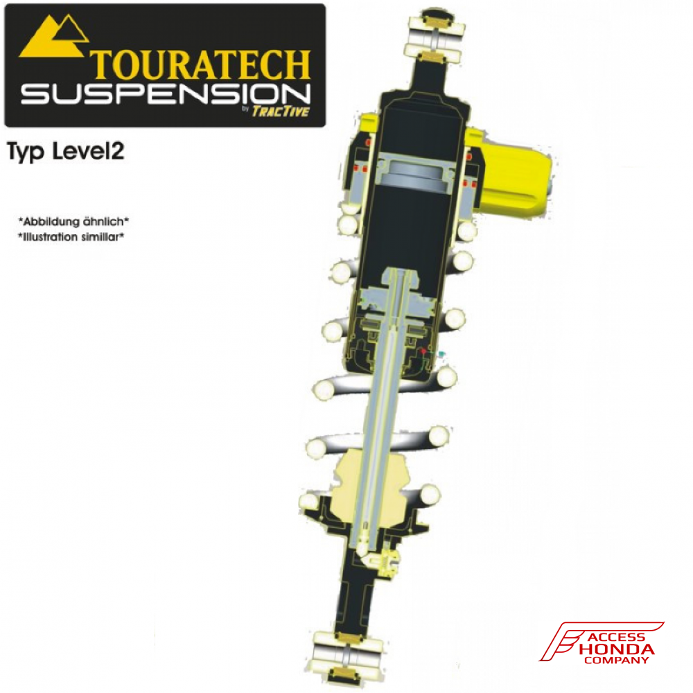 Задняя прогрессивная подвеска Touratech level 2 для мотцикла Honda VFR1200X Crosstourer Задняя прогрессивная подвеска Touratech level 2 для мотцикла Honda VFR1200X Crosstourer
