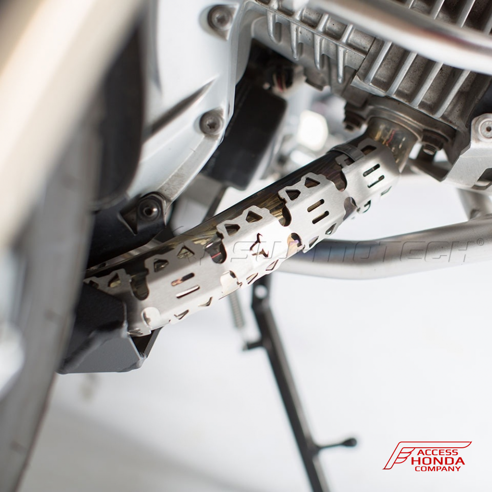 Защита труб коллектора SW-Motech для мотоцикла Honda (∅32-50 мм) Защита труб коллектора SW-Motech для мотоцикла Honda (∅32-50 мм)