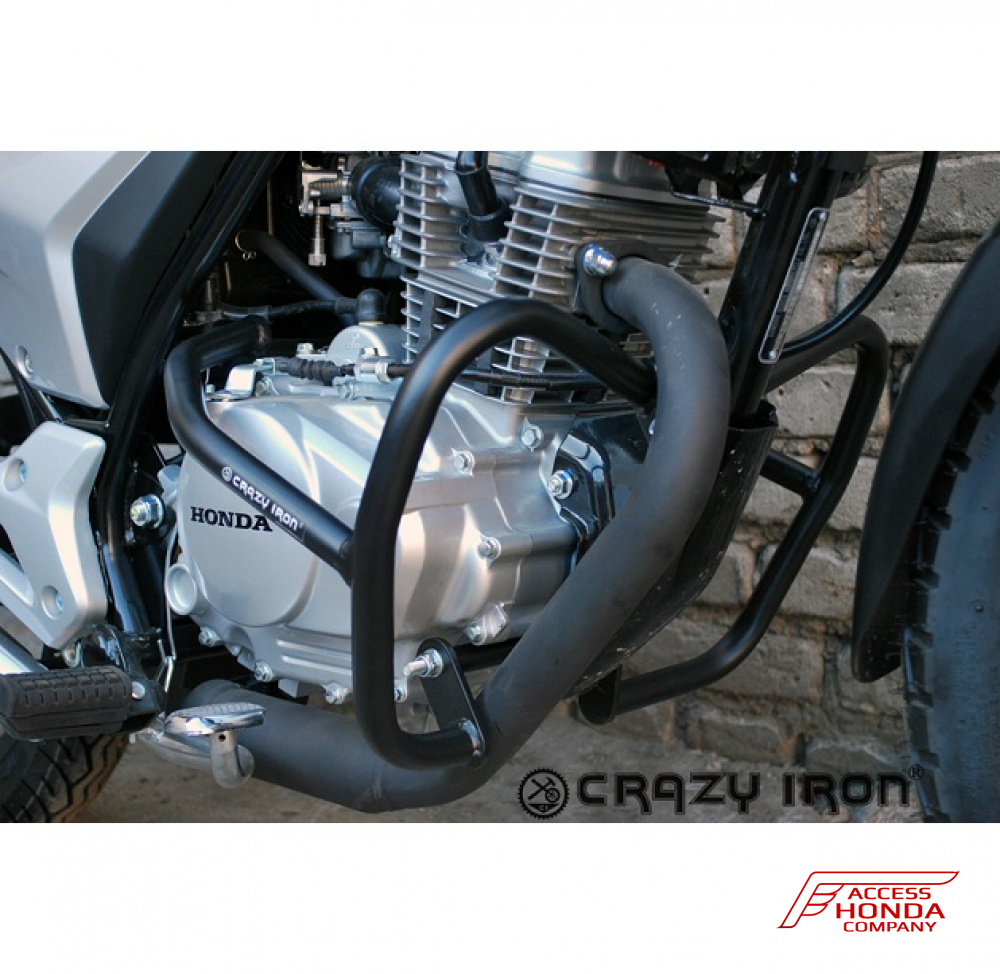 Защитные дуги Crazy Iron для мотоцикла Honda CB125E/GLH125 (3 точки опоры) Защитные дуги Crazy Iron для мотоцикла Honda CB125E/GLH125 (3 точки опоры)