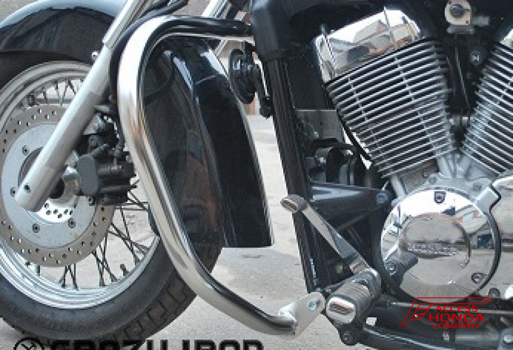 Защитные дуги Crazy Iron для мотоцикла Honda VT750C Shadow Aero/Shadow Spirit/Black Spirit (RC50/RC53) '04-'16 ∅32 мм Защитные дуги Crazy Iron для мотоцикла Honda VT750C Shadow Aero/Shadow Spirit/Black Spirit (RC50/RC53) '04-'16 ∅32 мм