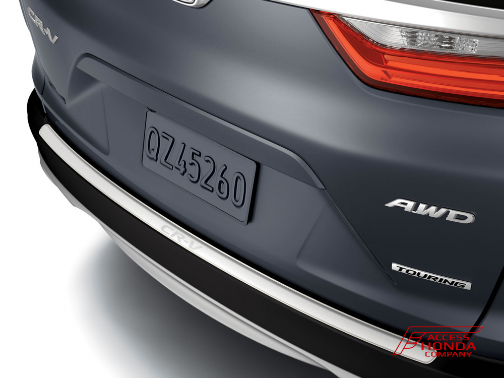 Защита заднего бампера на дверной проём Honda CR-V 5 Защита заднего бампера на дверной проём Honda CR-V 5