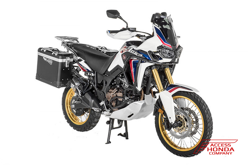 Комплект Алюминиевых кофров и креплений Touratech ZEGA PRO 2 (черный матовый) 31/38 литров для мотцикла Honda CRF1000L Africa Twin Комплект Алюминиевых кофров и креплений Touratech ZEGA PRO 2 (черный матовый) 31/38 литров для мотцикла Honda CRF1000L Africa Twin