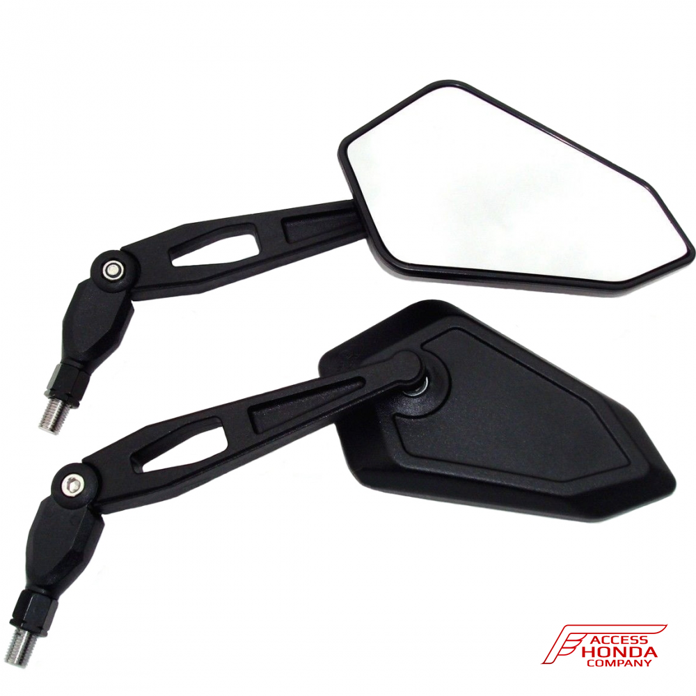 Комплект регулируемых зеркал для мотоцикла Honda (резьба для установки M10) Комплект регулируемых зеркал для мотоцикла Honda (резьба для установки M10)