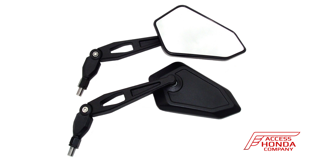 Комплект регулируемых зеркал для мотоцикла Honda (резьба для установки M10) Комплект регулируемых зеркал для мотоцикла Honda (резьба для установки M10)
